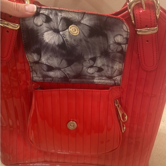 Ted Baker Quilted Patent Tote - Picture 7 of 11